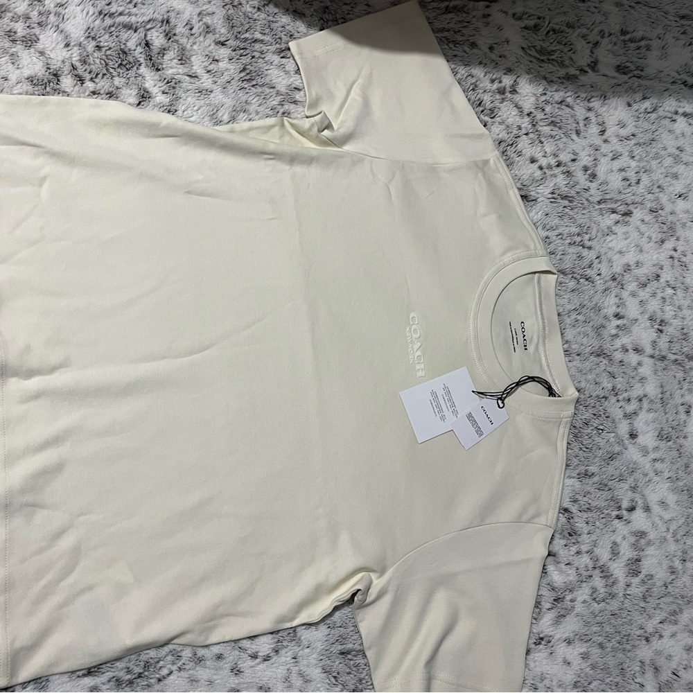 Coach Off-White Top
